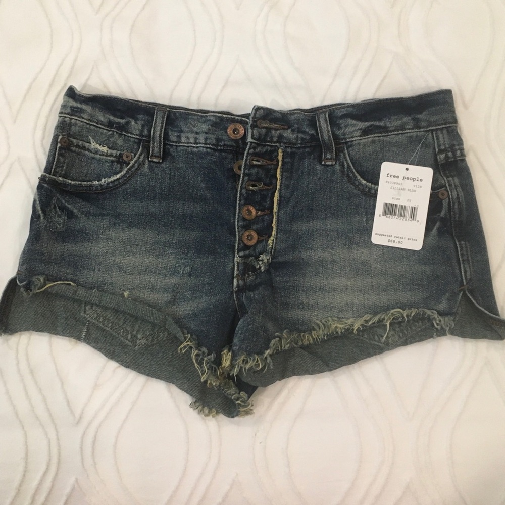 NWT - Free People Denim Shorts
